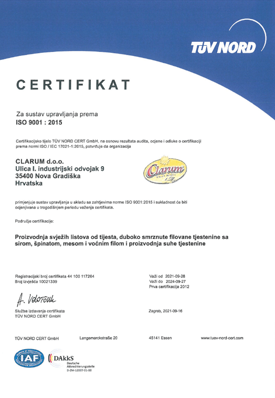 ISO 9001:2015 HR